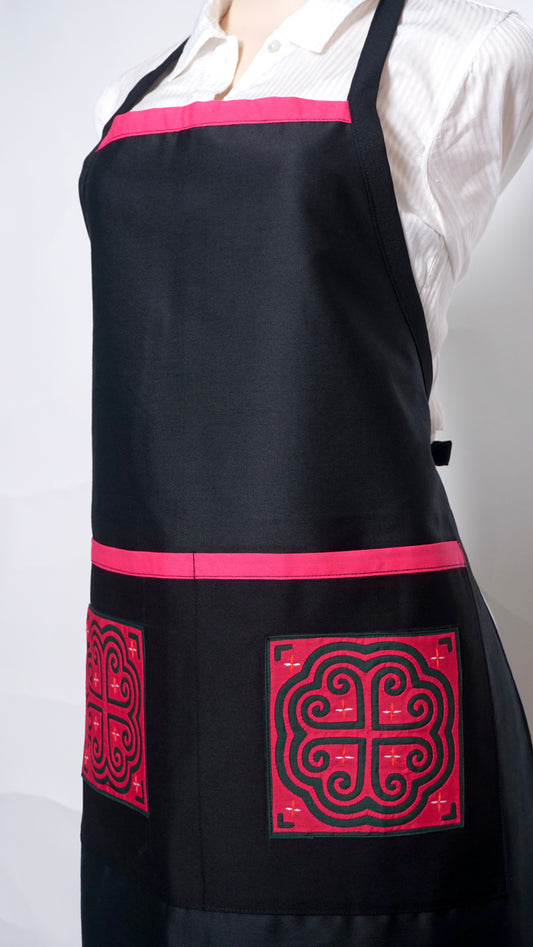 Pink/Green Apron
