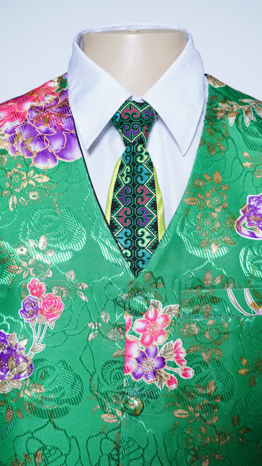 Men's Neon Green Tie