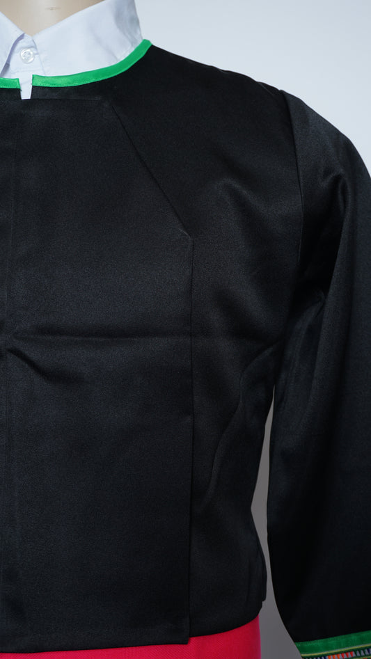 Men Hmong Txaij Set-Green Trim (44")