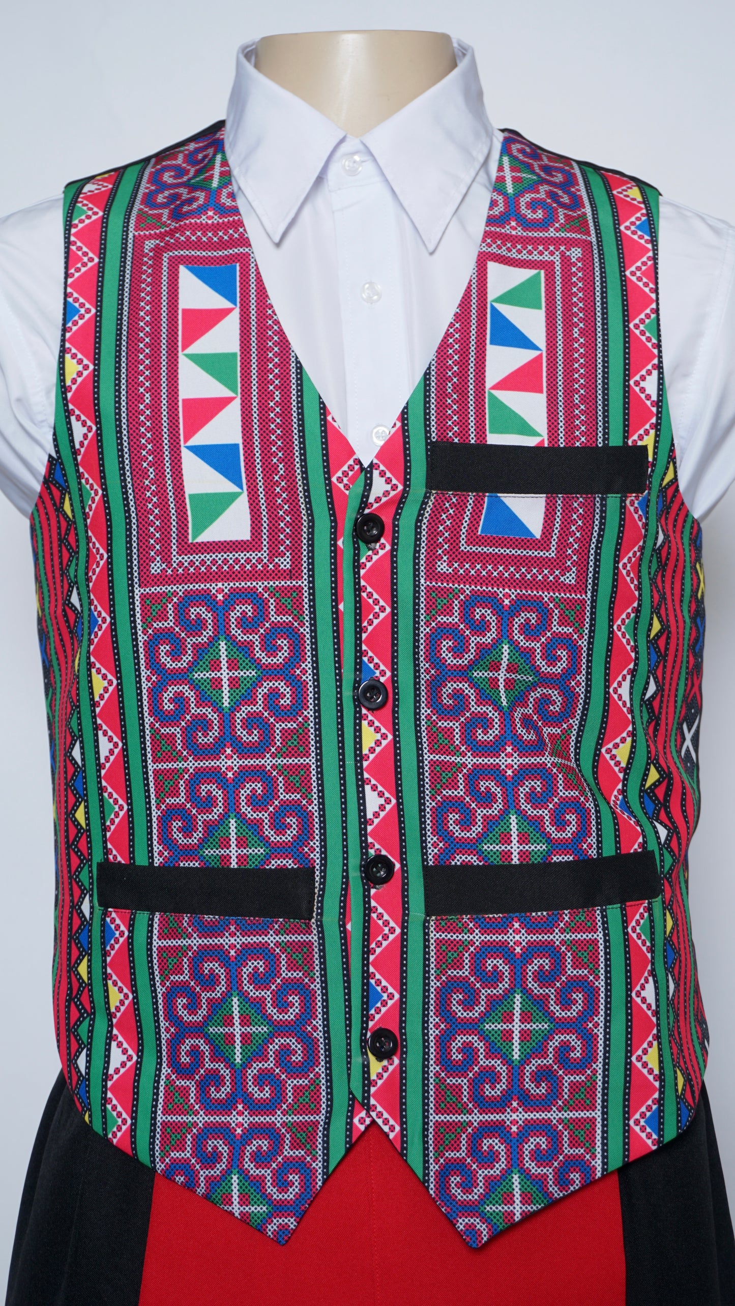 Printed Qwj Vest (44”)