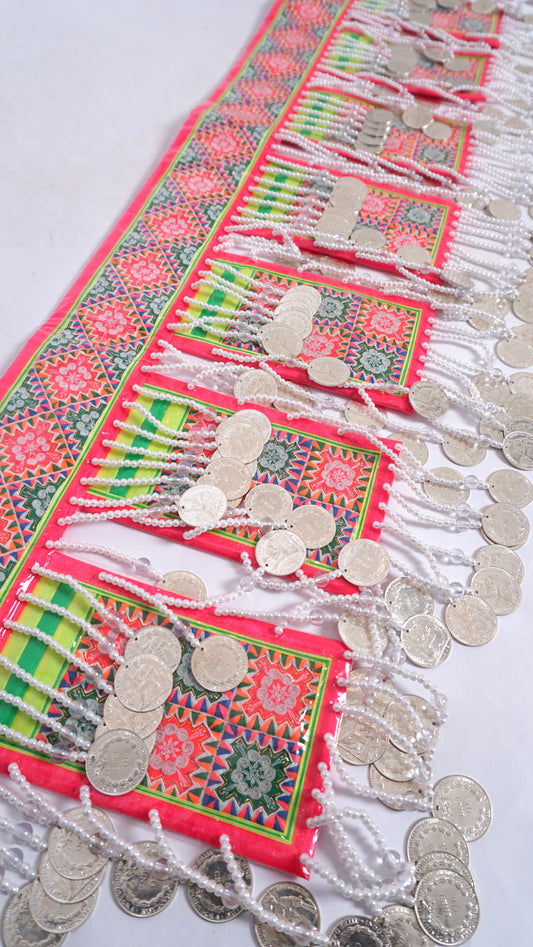 Handmade Pajntaub Mos Hlab (44")