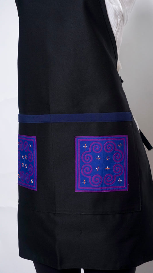 Pruple/Blue Apron
