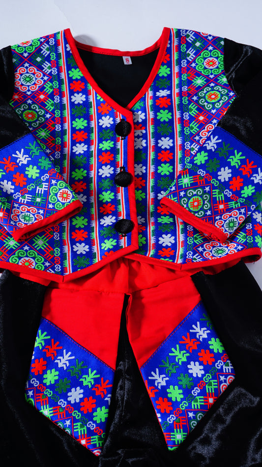 Long Sleeves Blue Set (28”)