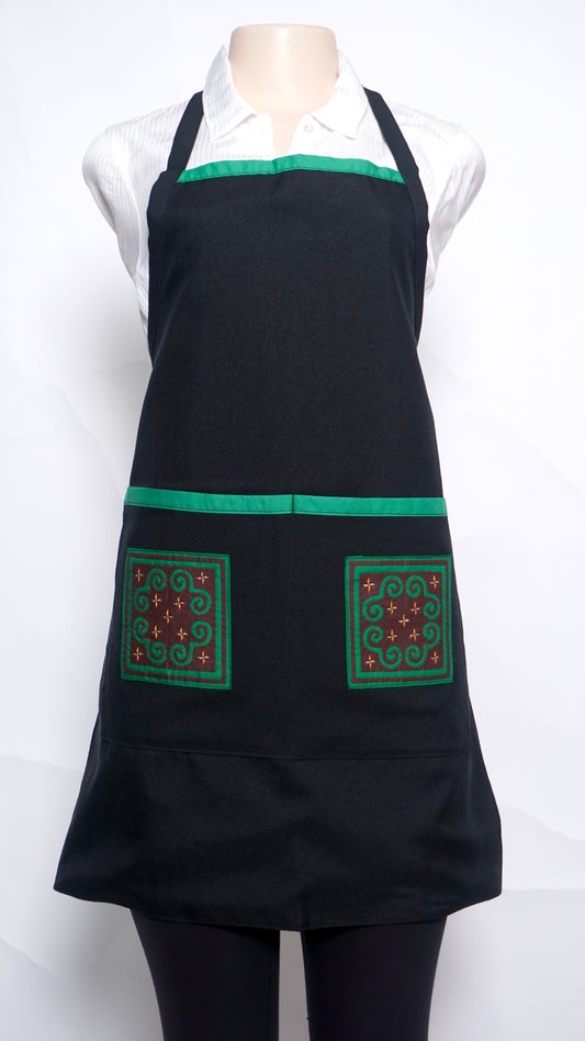 Green/Brown Apron