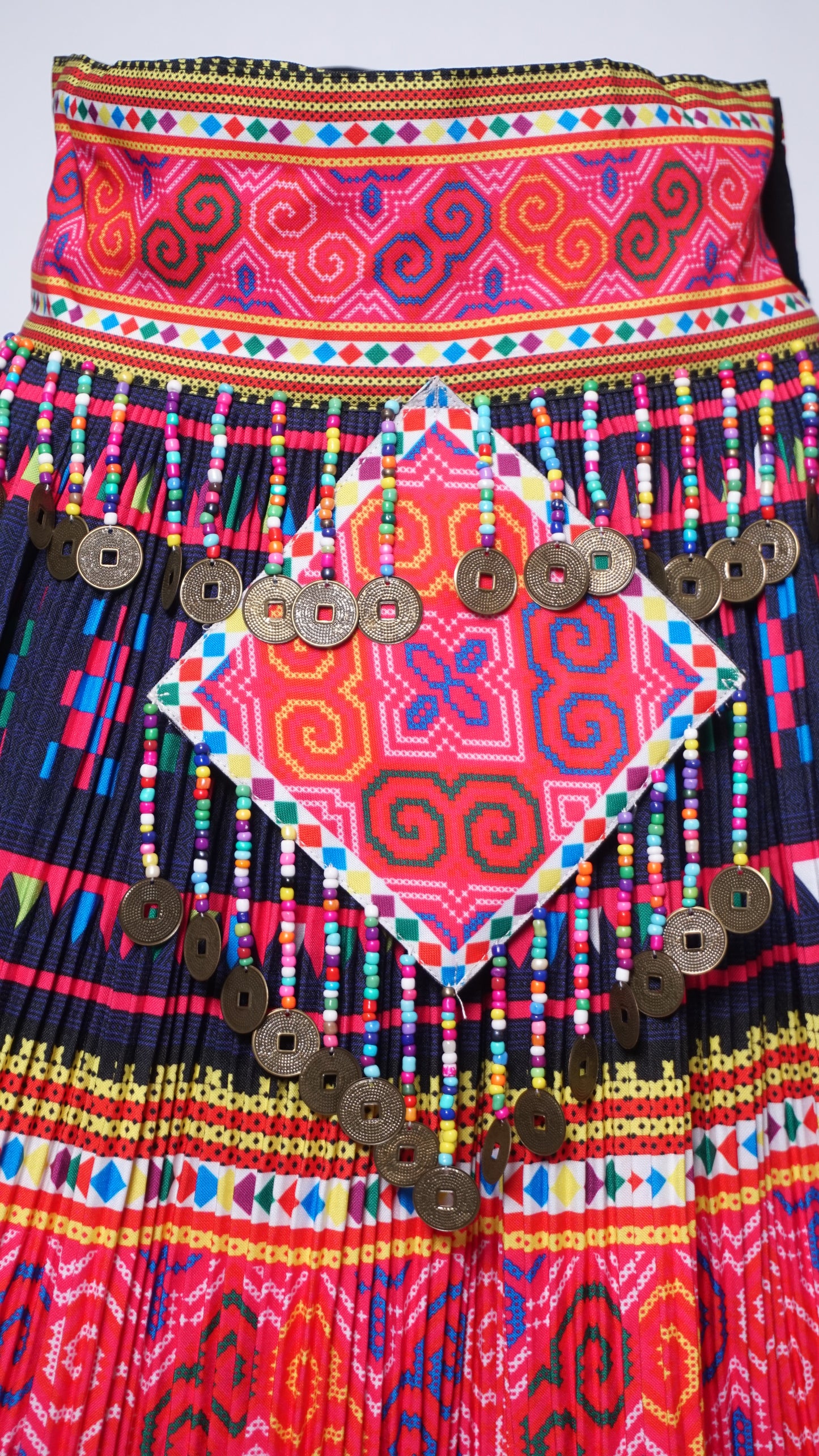 Printed Skirt Pink