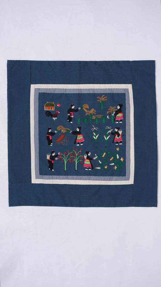 Harvesting Hmong Story Cloth