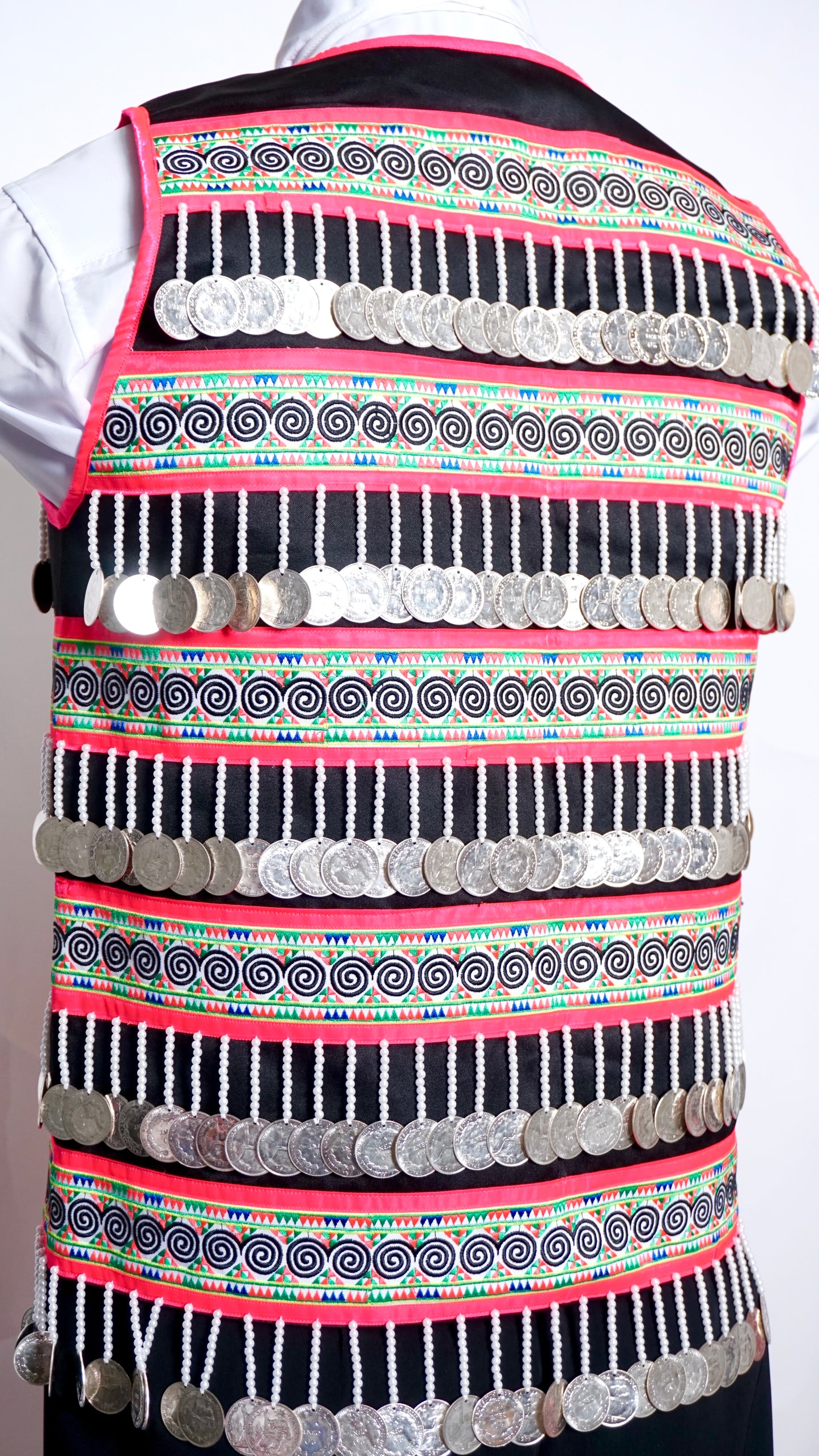 Machine Sew Money Vest-Pink