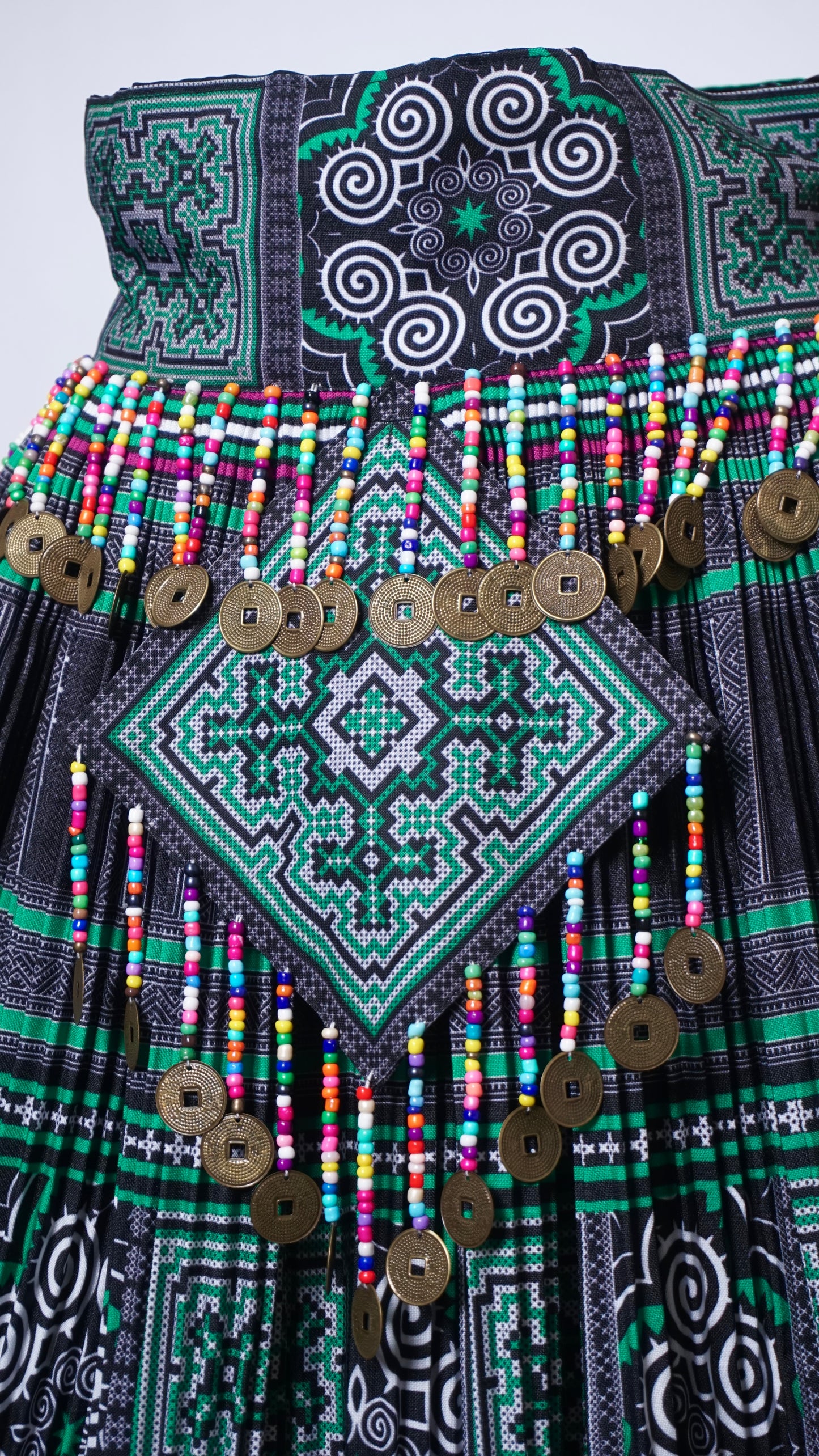 Printed Skirt Green