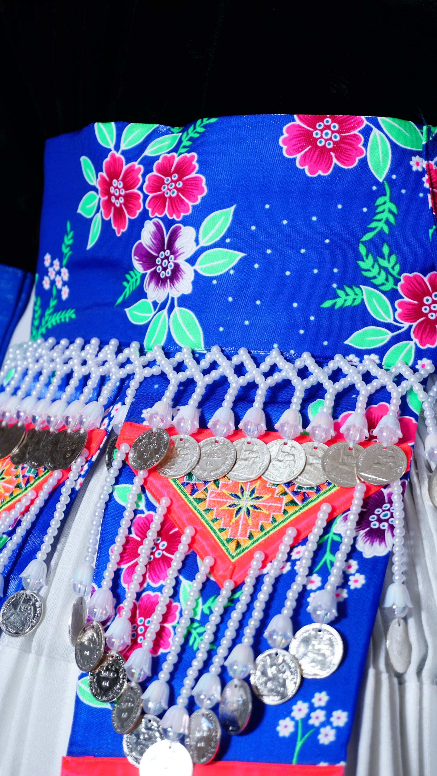 Blue Floral Hlab Siv Money-Diamond