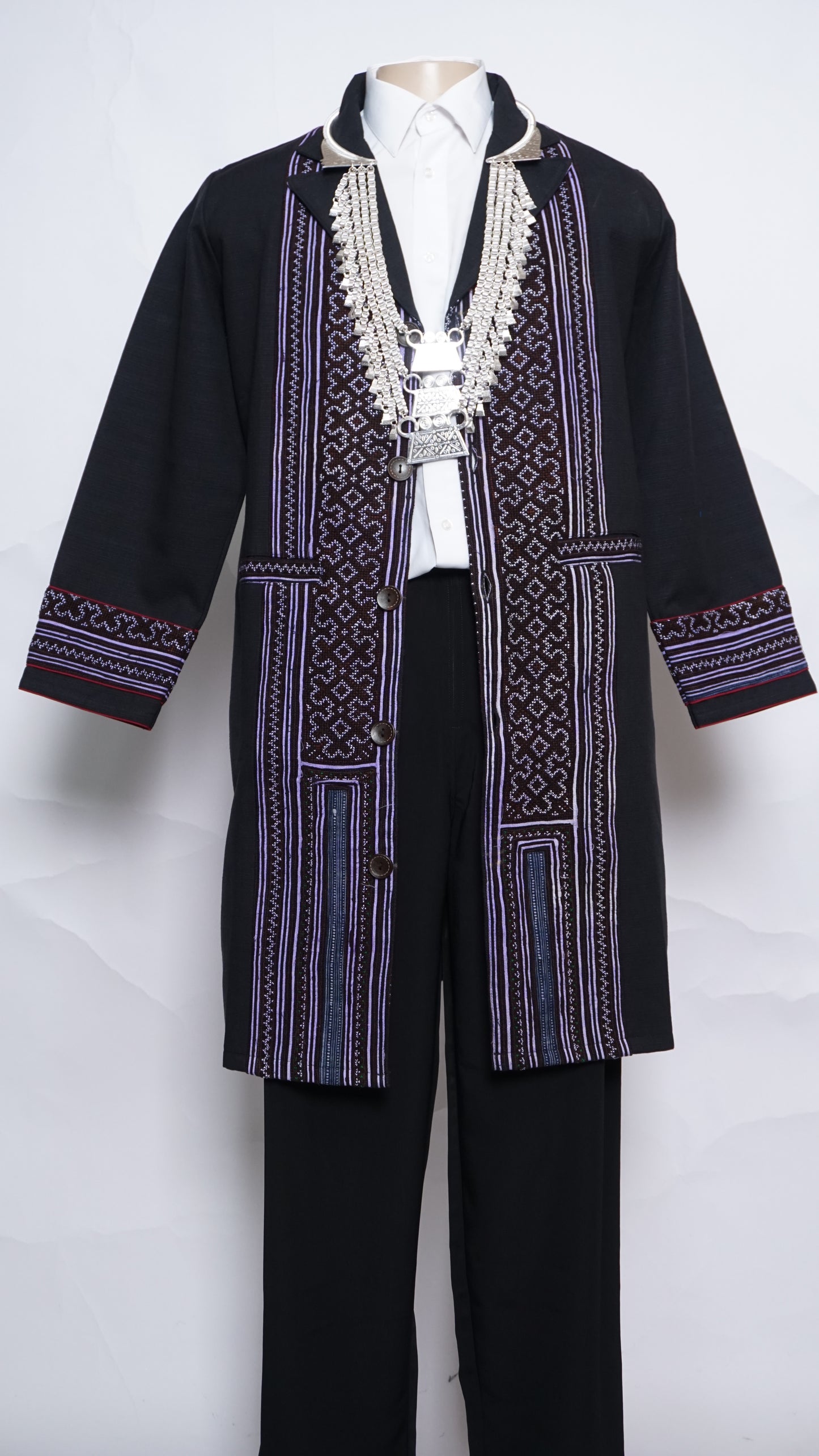 Hill Tribe Long Coat (44")
