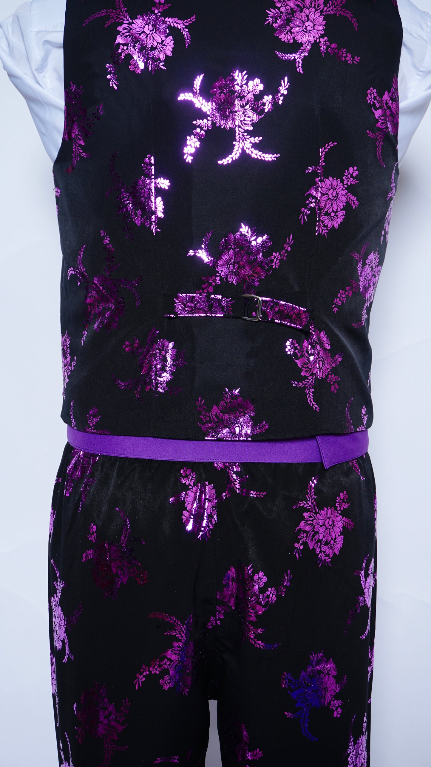 Purple Traditional Floral