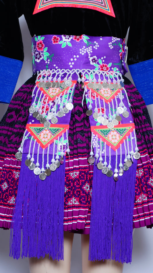 Purple Floral Hlab Siv Money