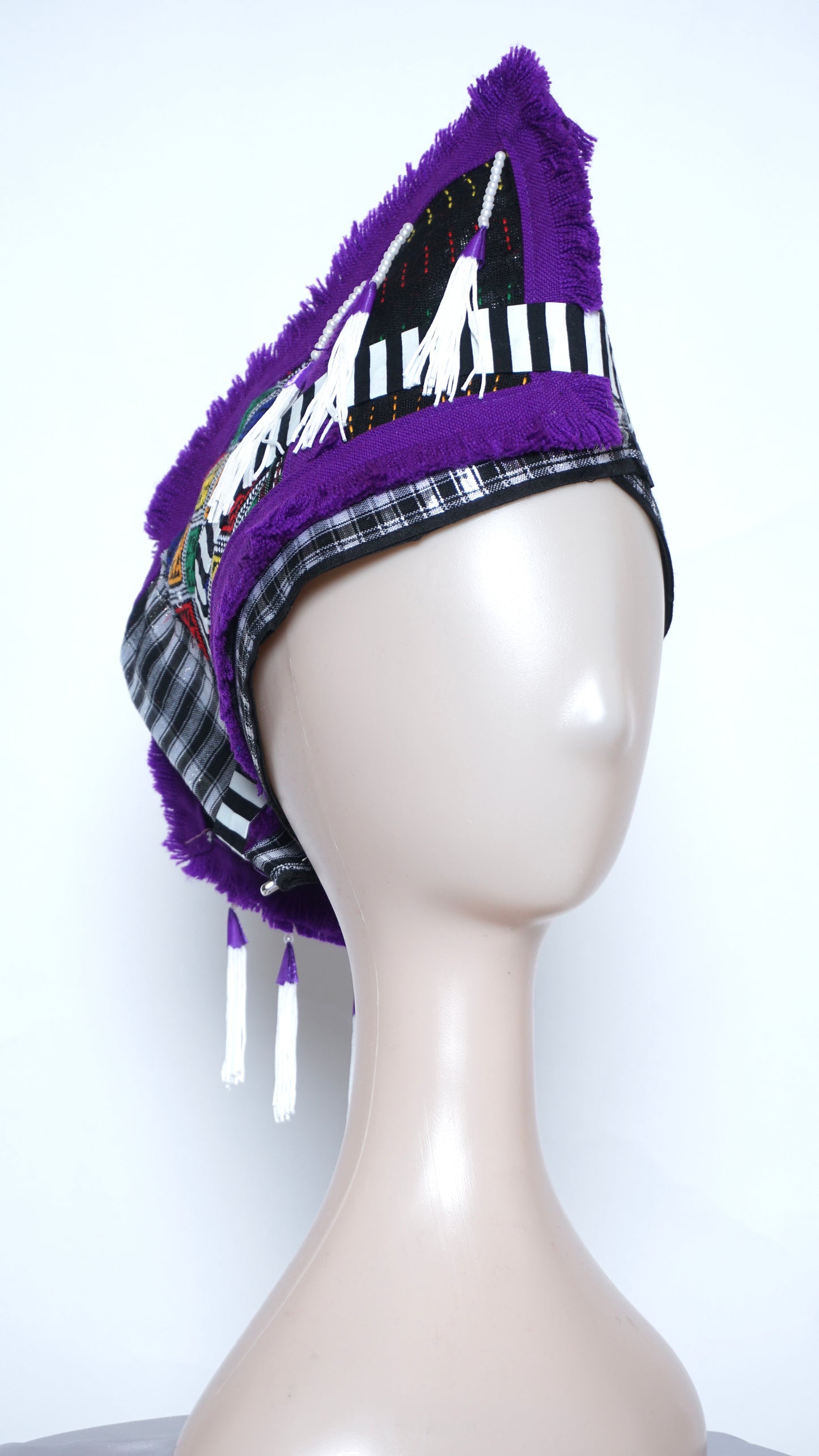 Purple Rooster Hat