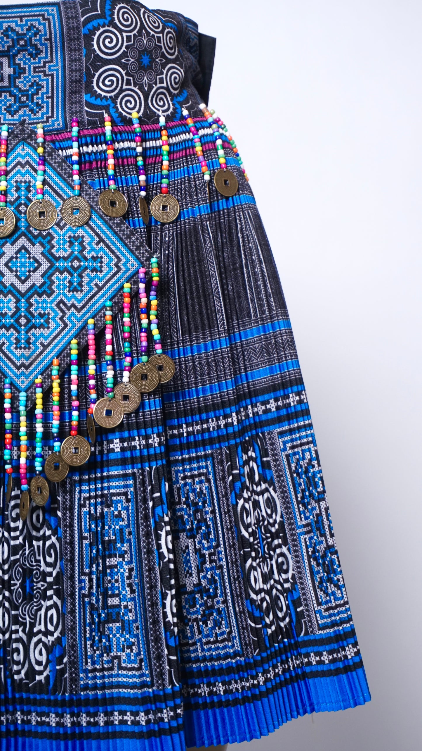 Printed Skirt Blue
