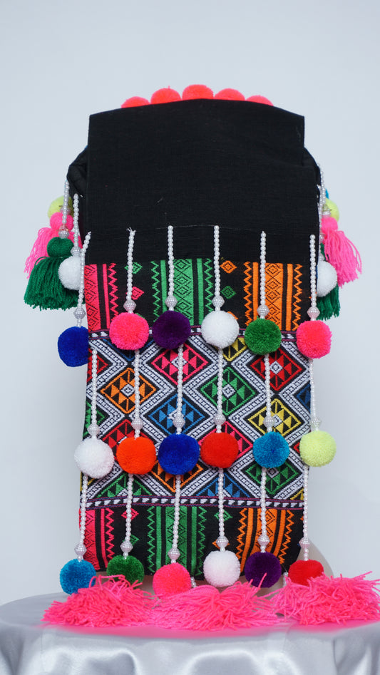 Phuam Paj Pom Pom (23")