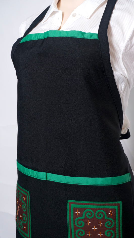 Green/Brown Apron