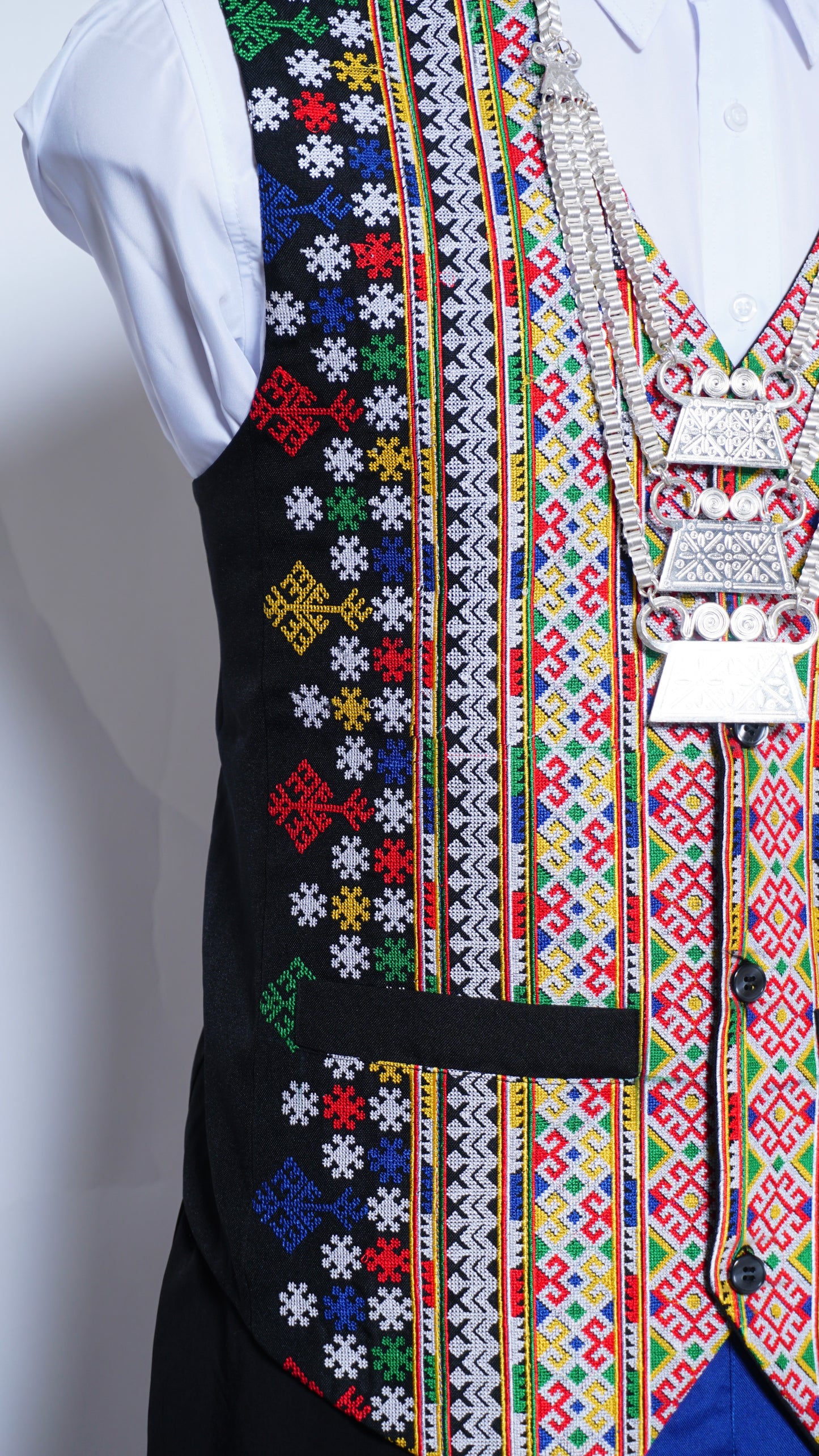 Rainbow Co Vest (46")
