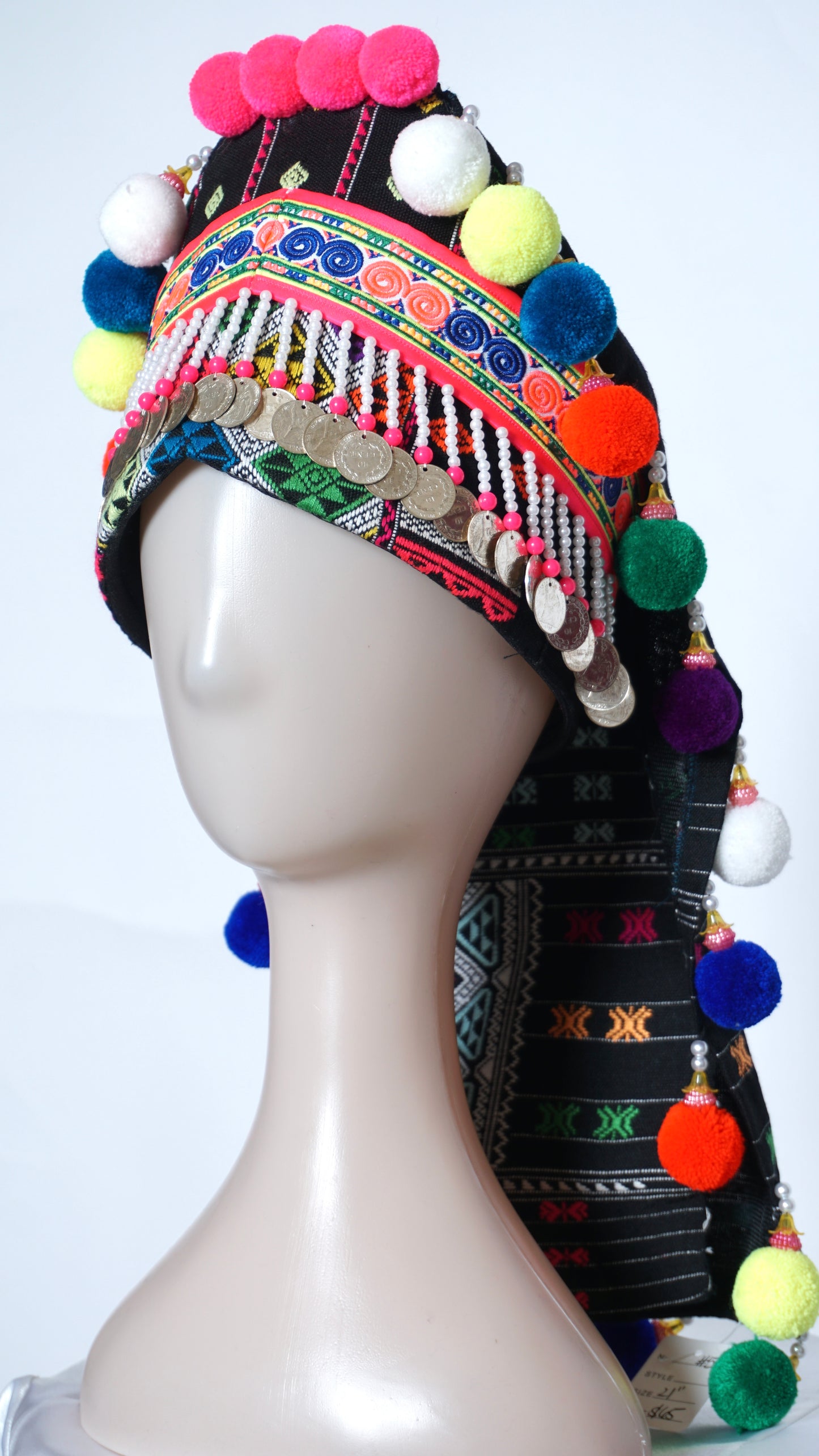 Hmong Txaij Hat (21")