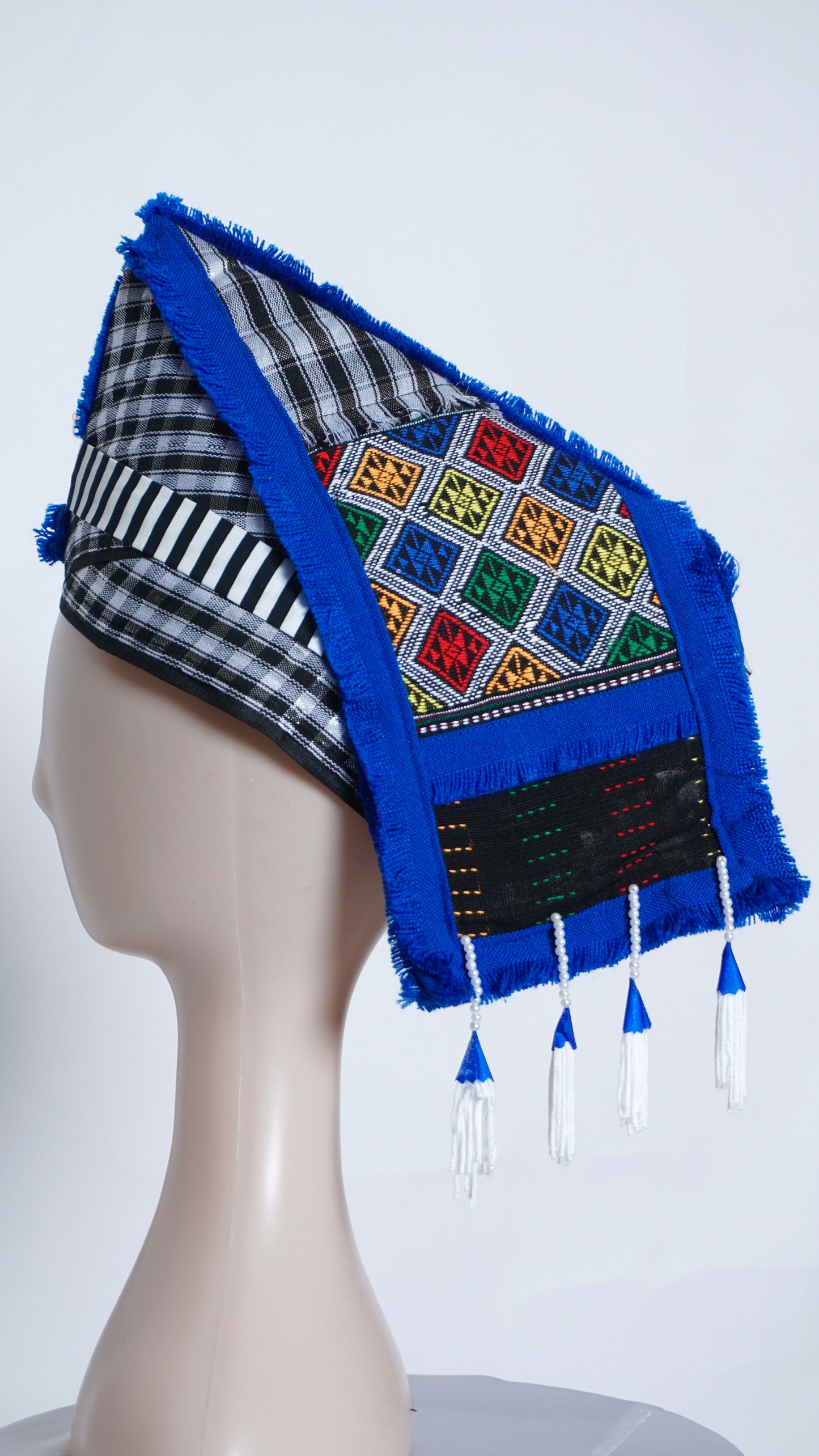 Royal Blue Rooster Hat