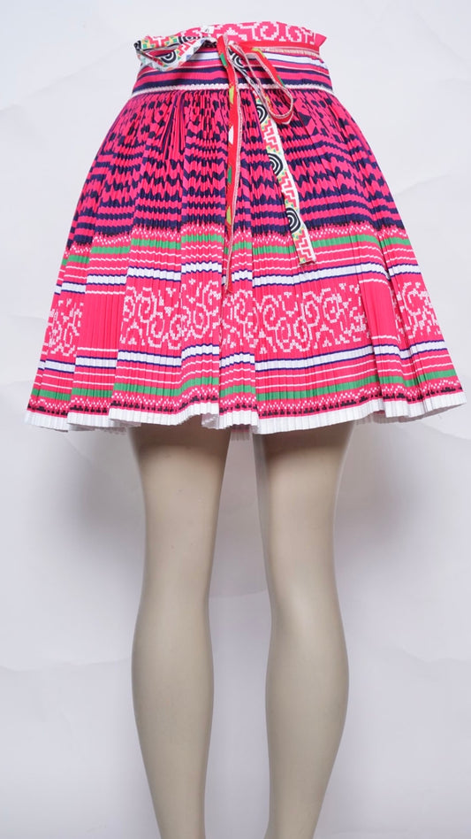 Printed Pink Skirt (40x19)