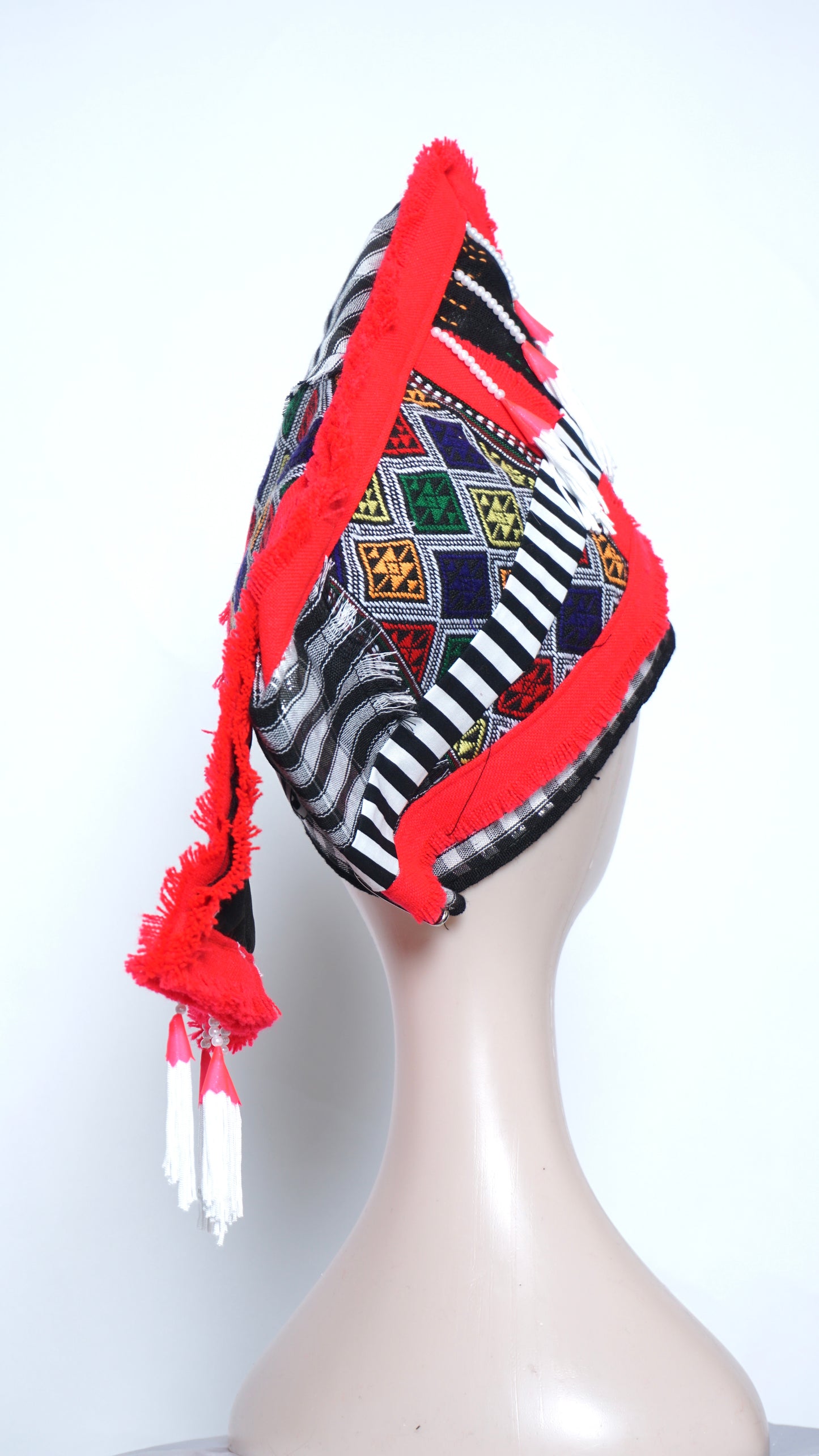 Neon Pink Rooster Hat