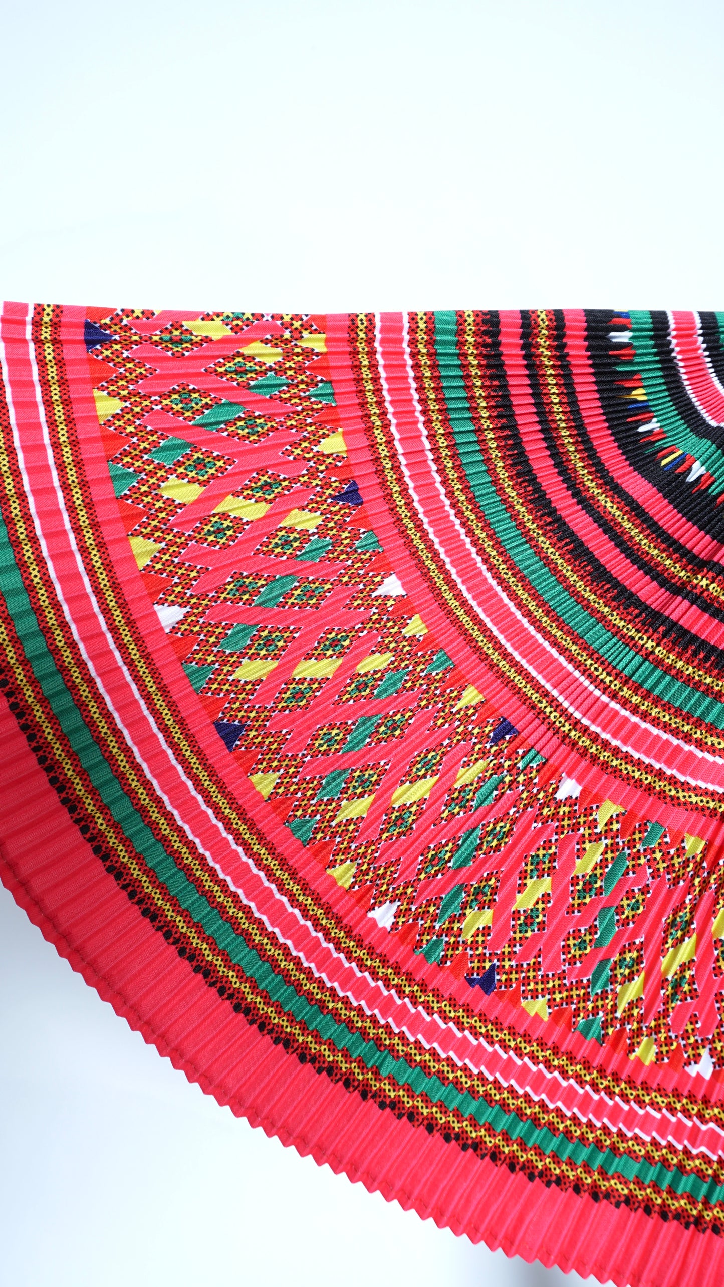 Printed X Plain Patterns Skirt (40x20)