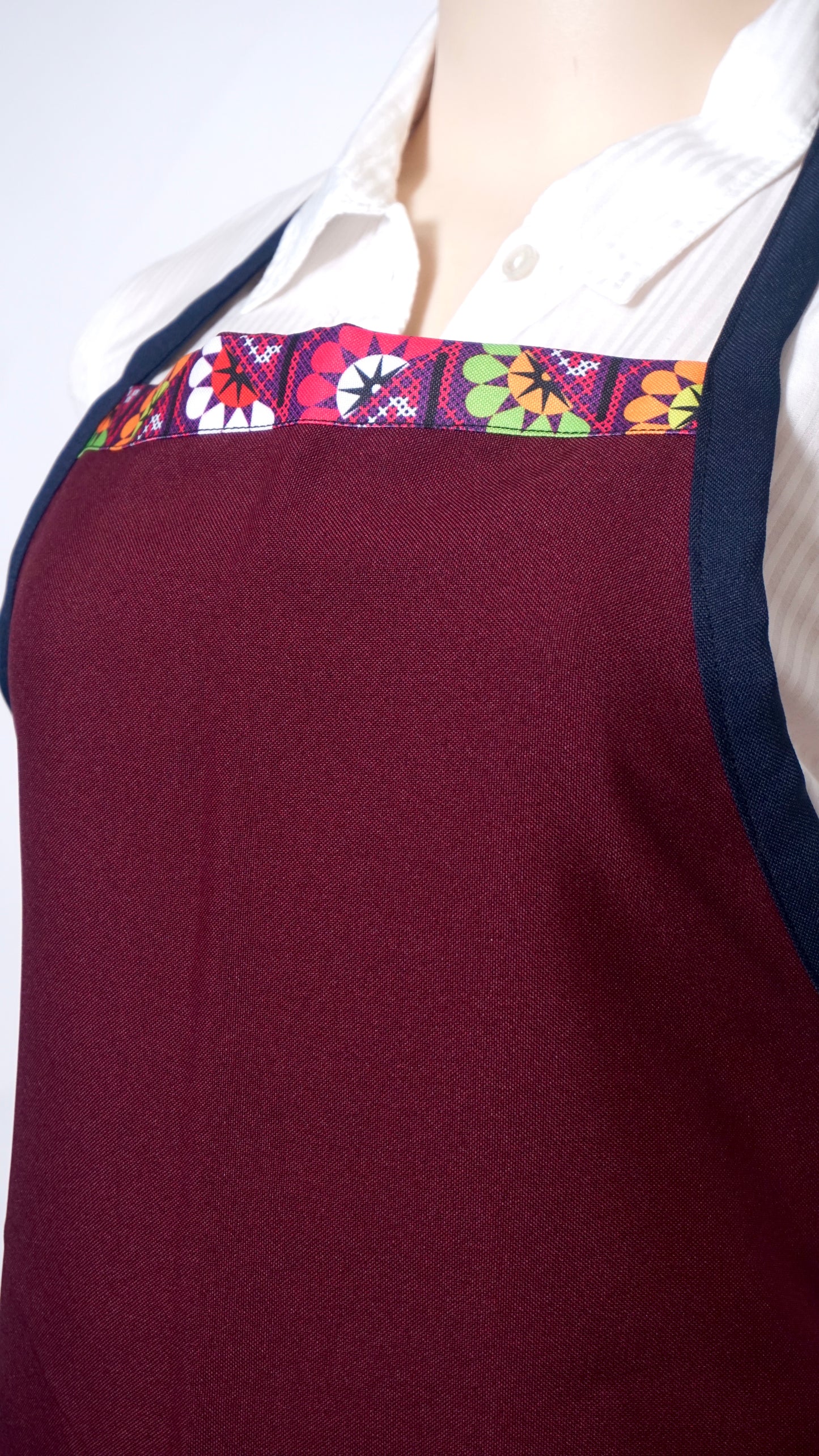 Apron-Burgundy