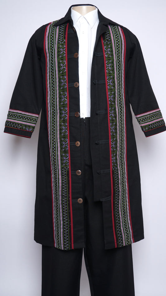 Hill Tribe Long Coat (38")