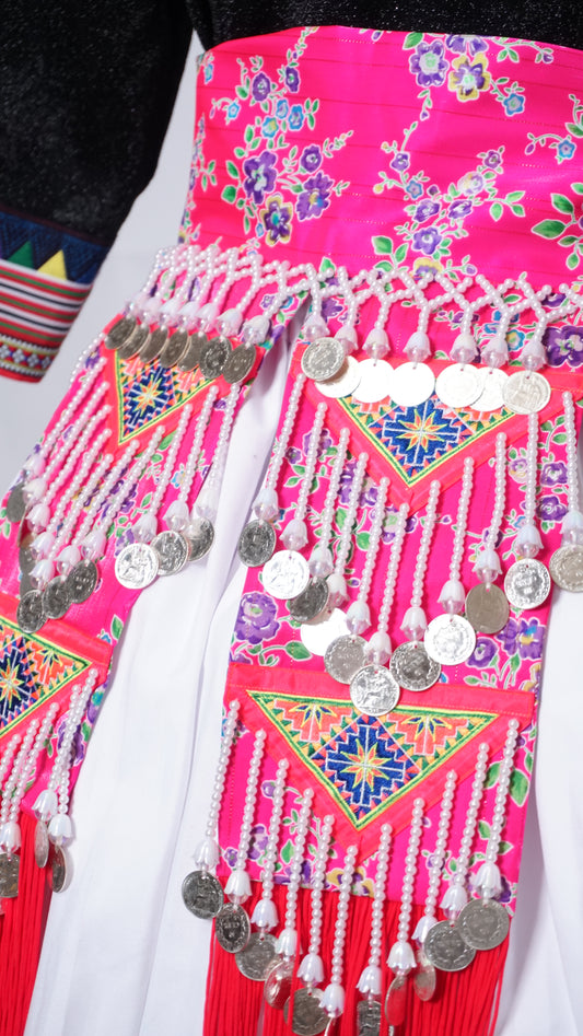 Pink Floral Hlab Siv Money-Diamond