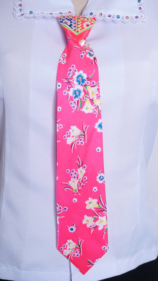 Women Pink Tie