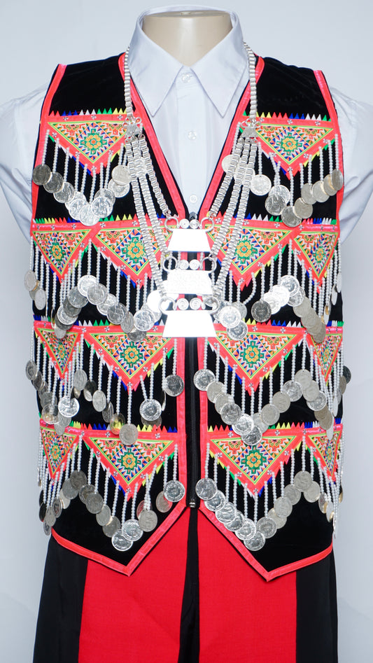 Handmade Pajntaub Mos Vest (38”)