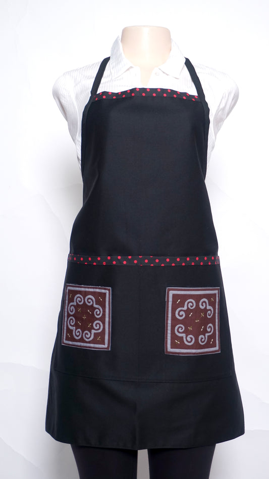 Brown/Green Apron