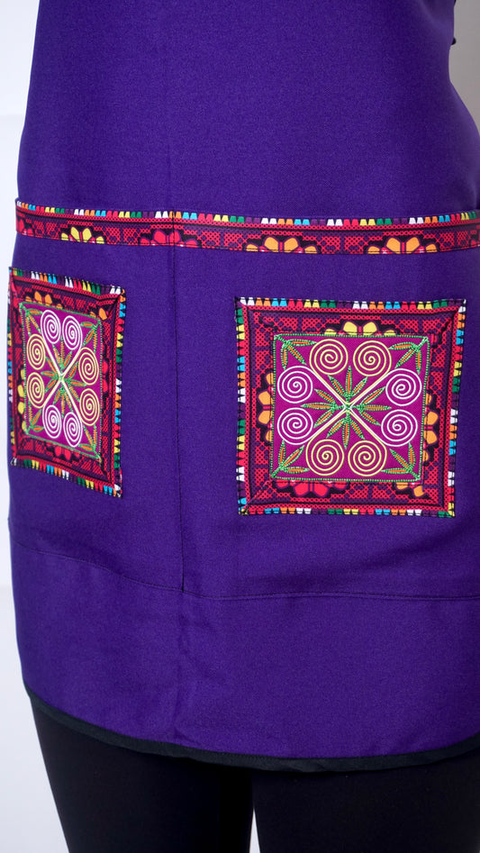 Apron-Purple