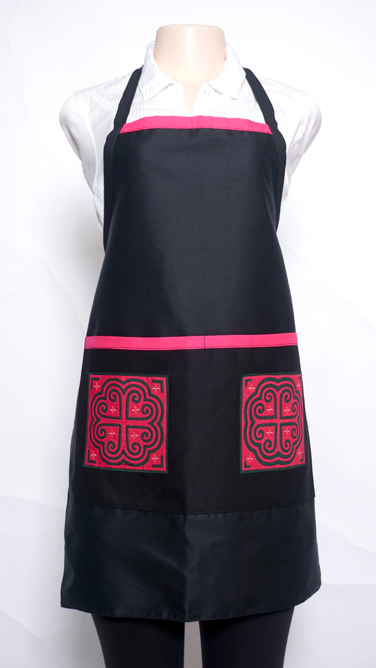 Pink/Green Apron