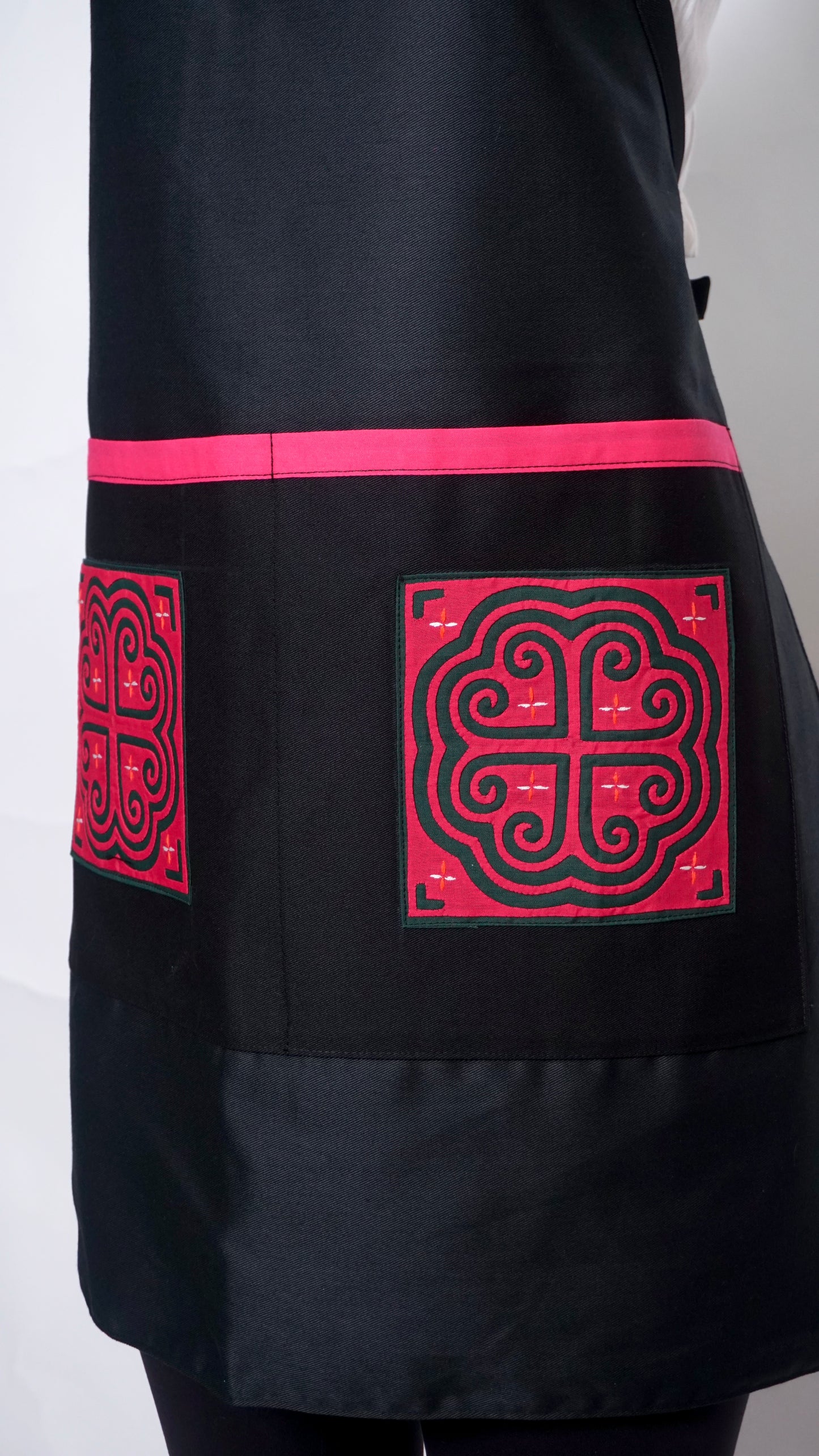 Pink/Green Apron