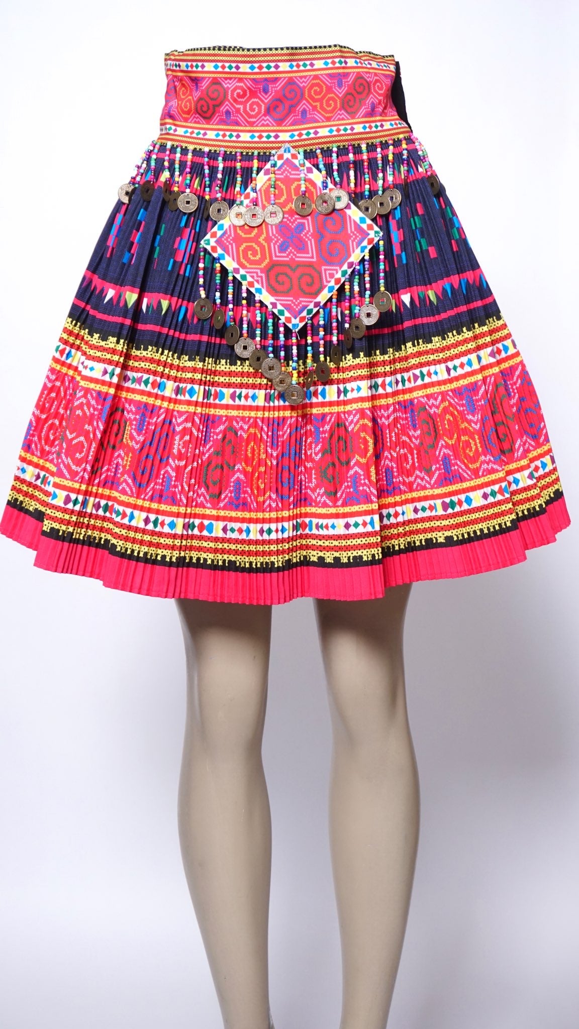 Printed Skirt Pink