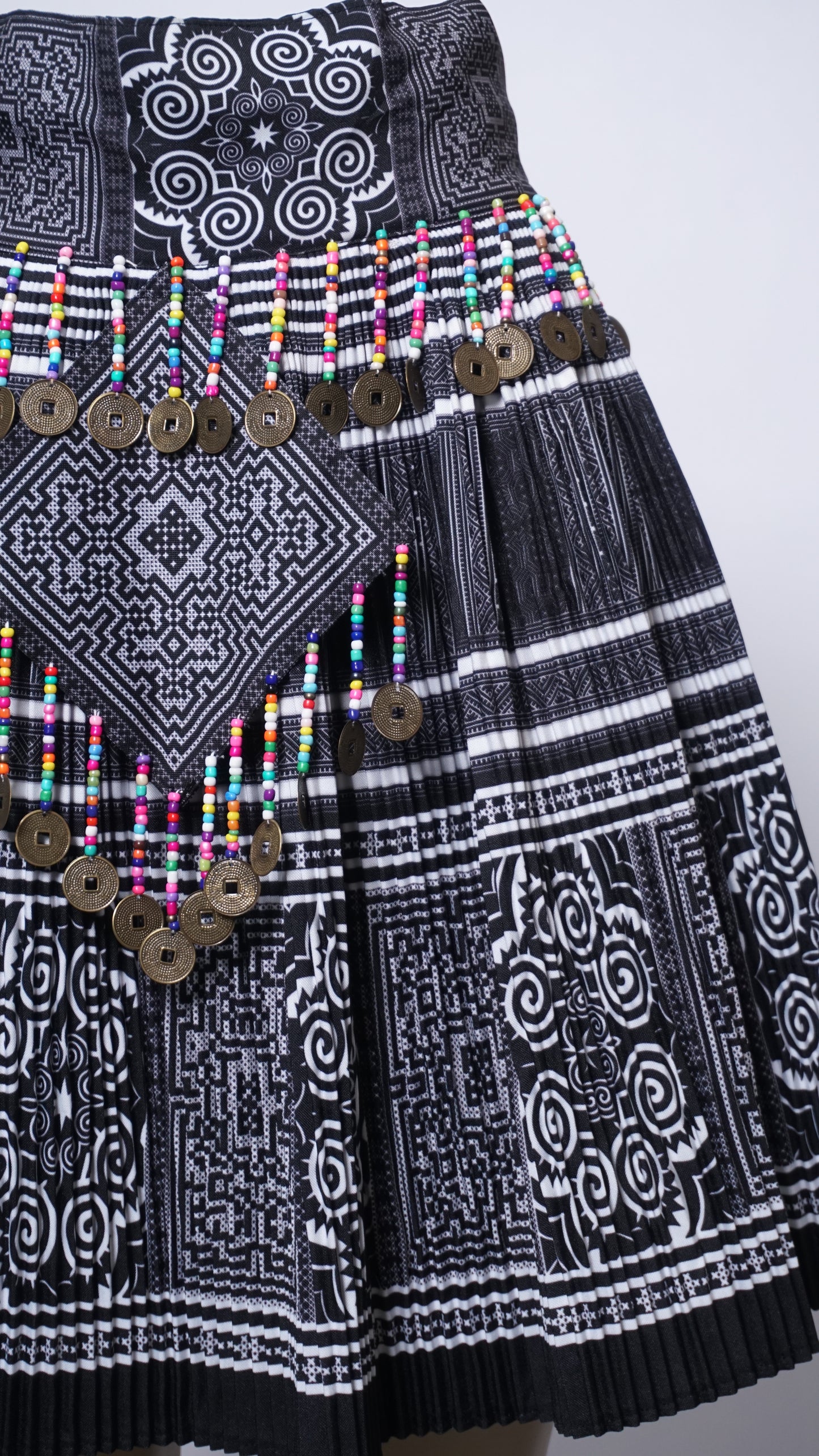 Printed Skirt Black
