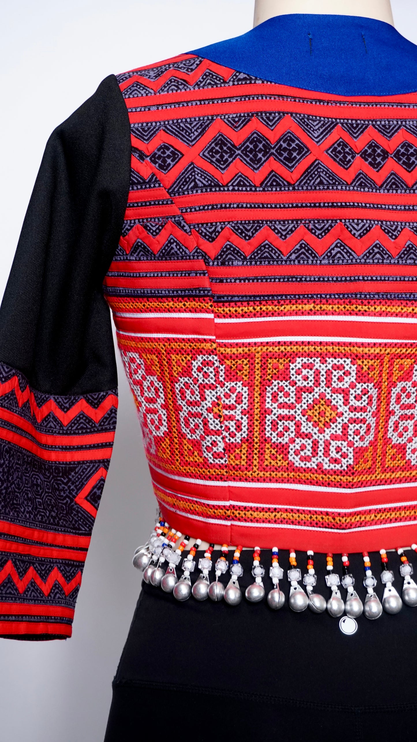 (NEW) Hmong Hill Tribe Crop Top (36")