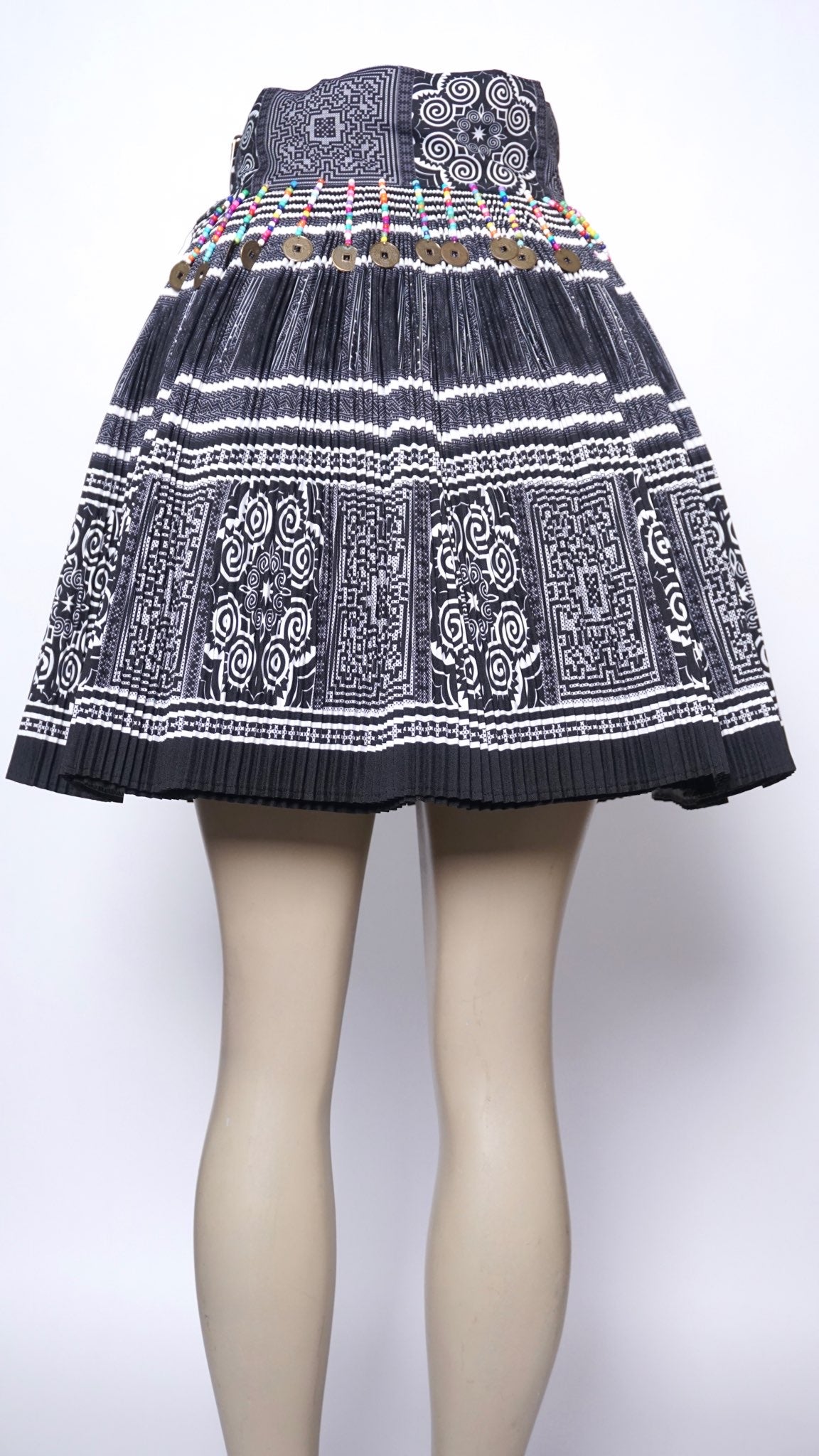 Printed Skirt Black
