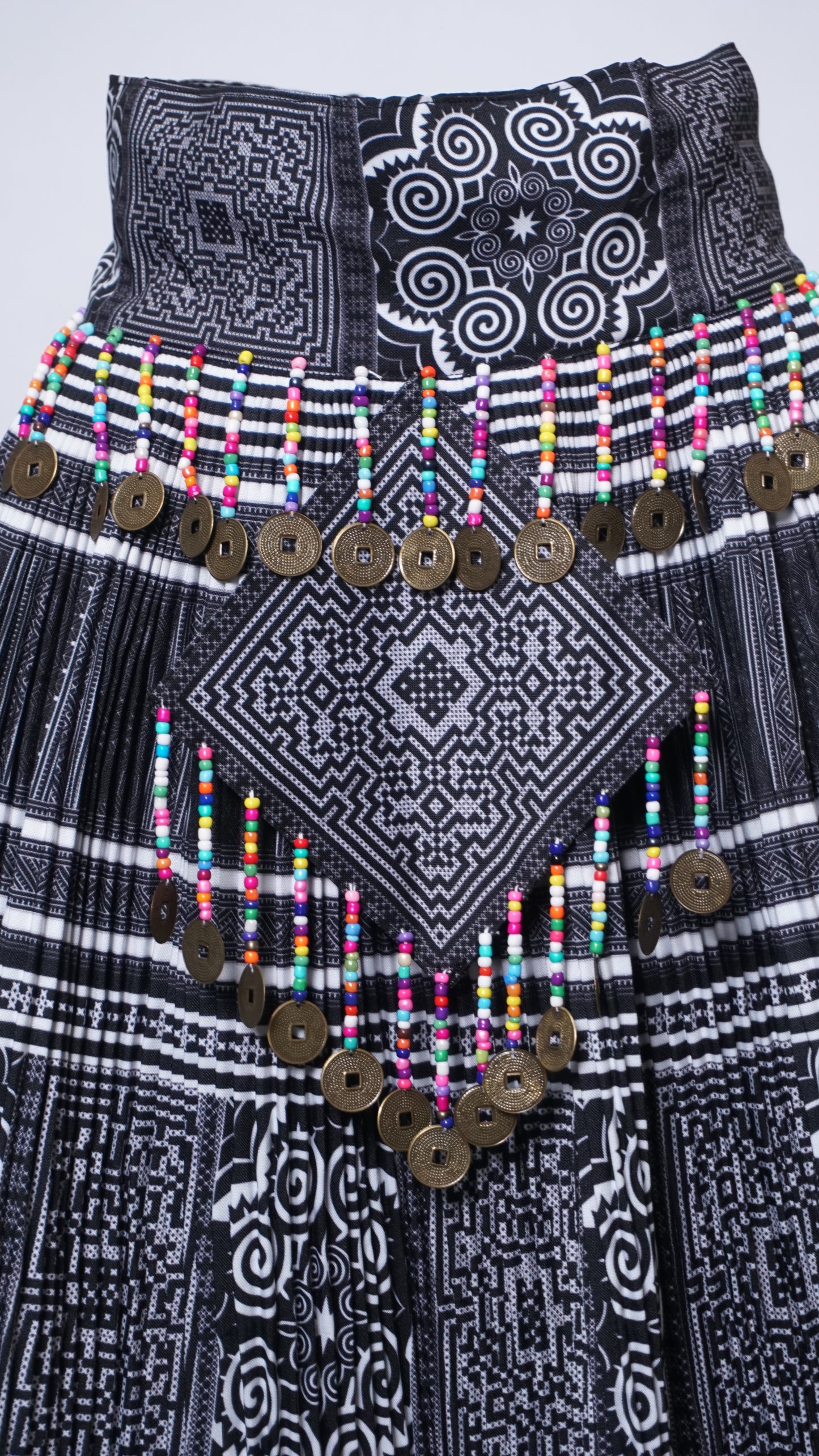 Printed Skirt Black