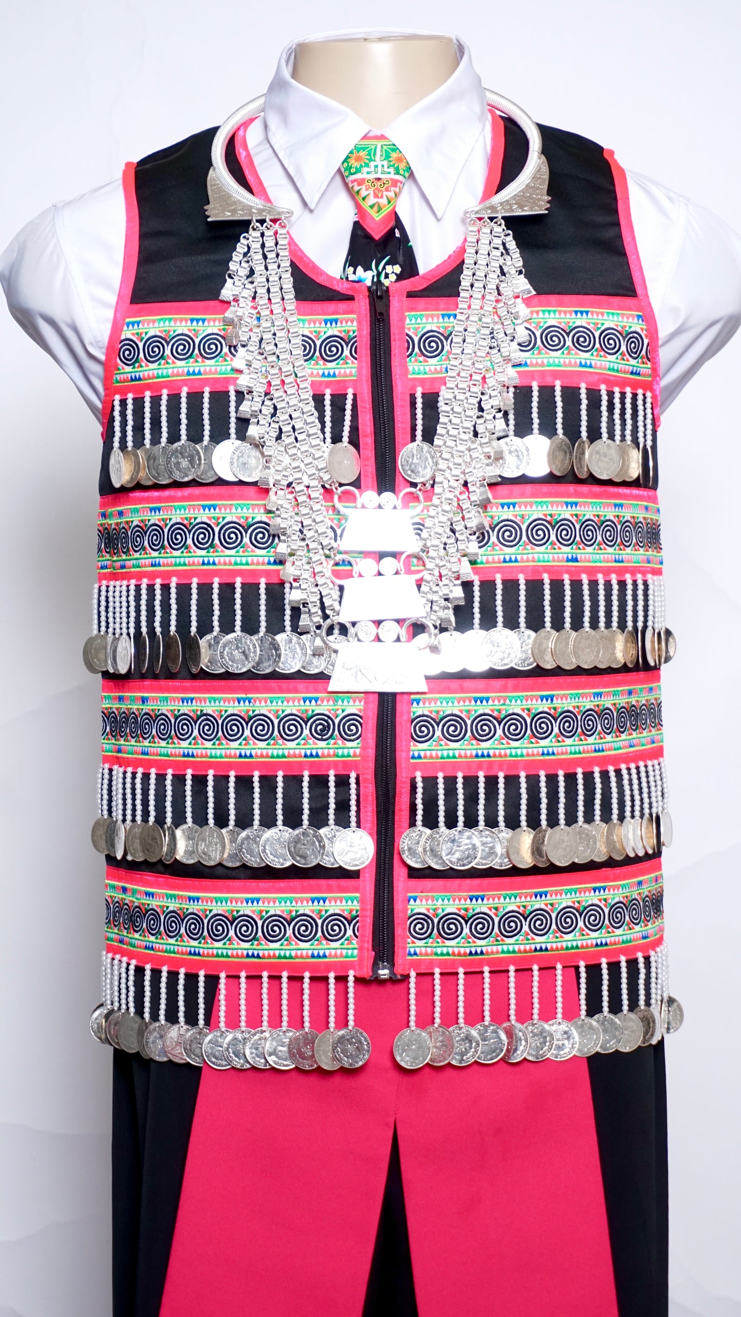 Machine Sew Money Vest-Pink