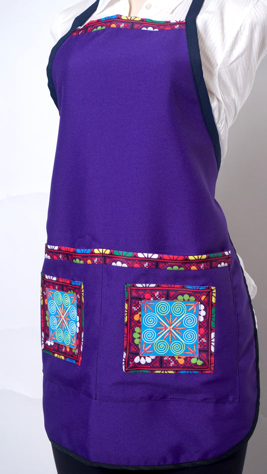 Apron-Purple