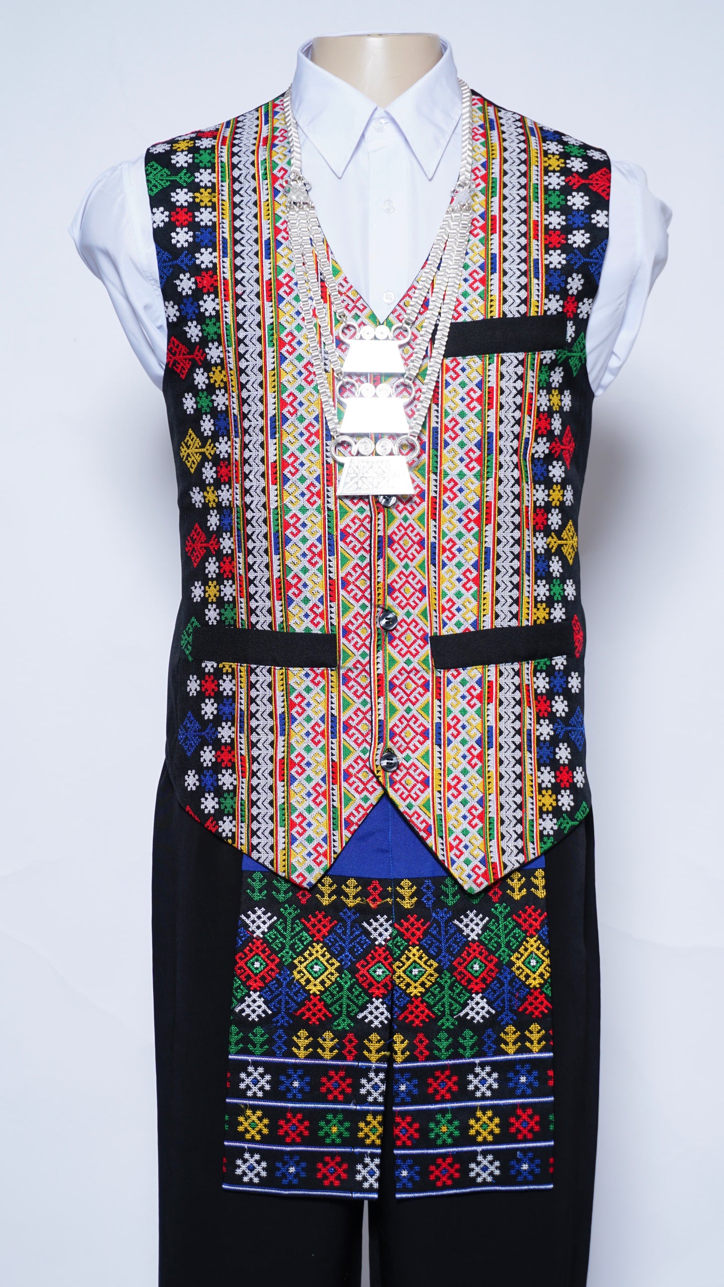 Rainbow Co Vest (46")