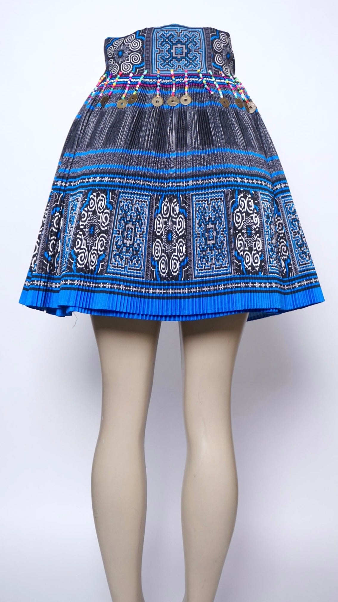 Printed Skirt Blue