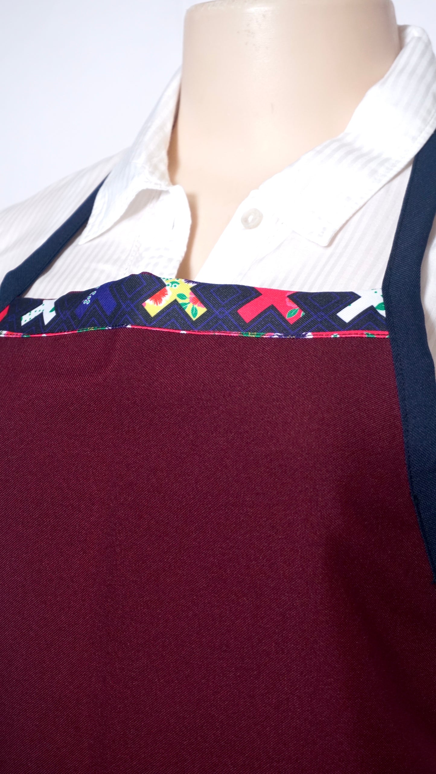 Apron-Burgundy