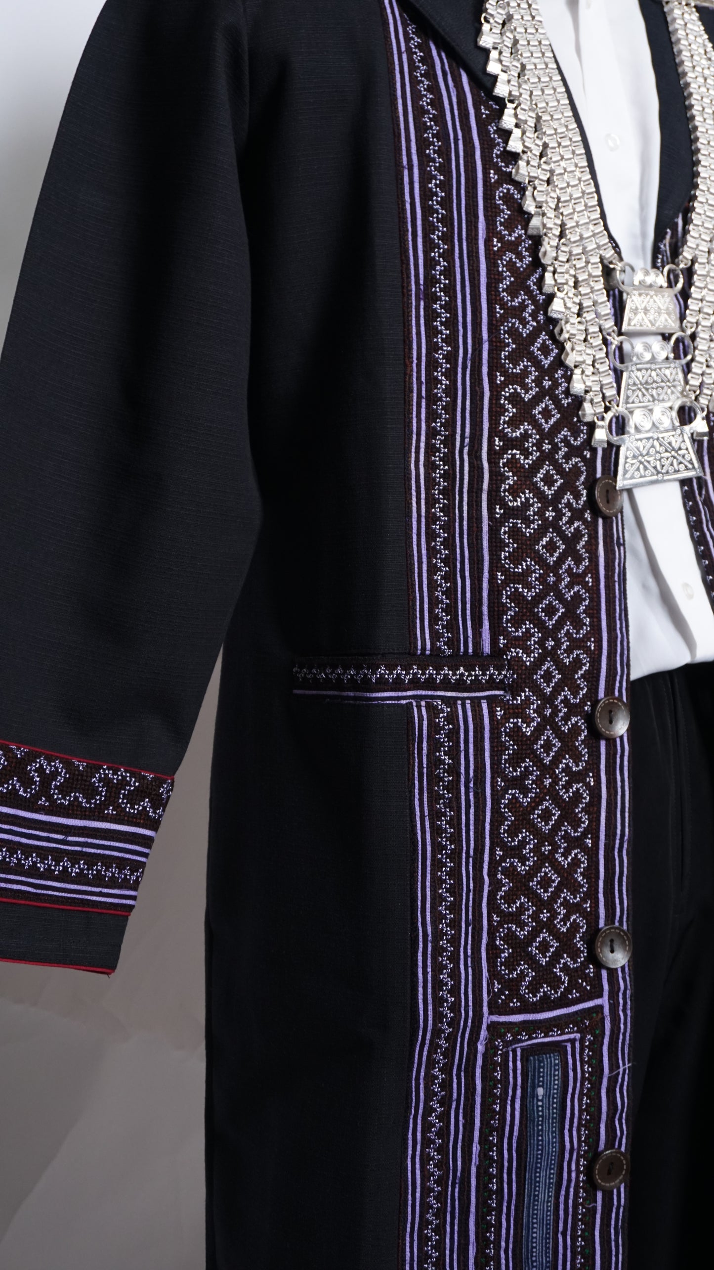 Hill Tribe Long Coat (44")