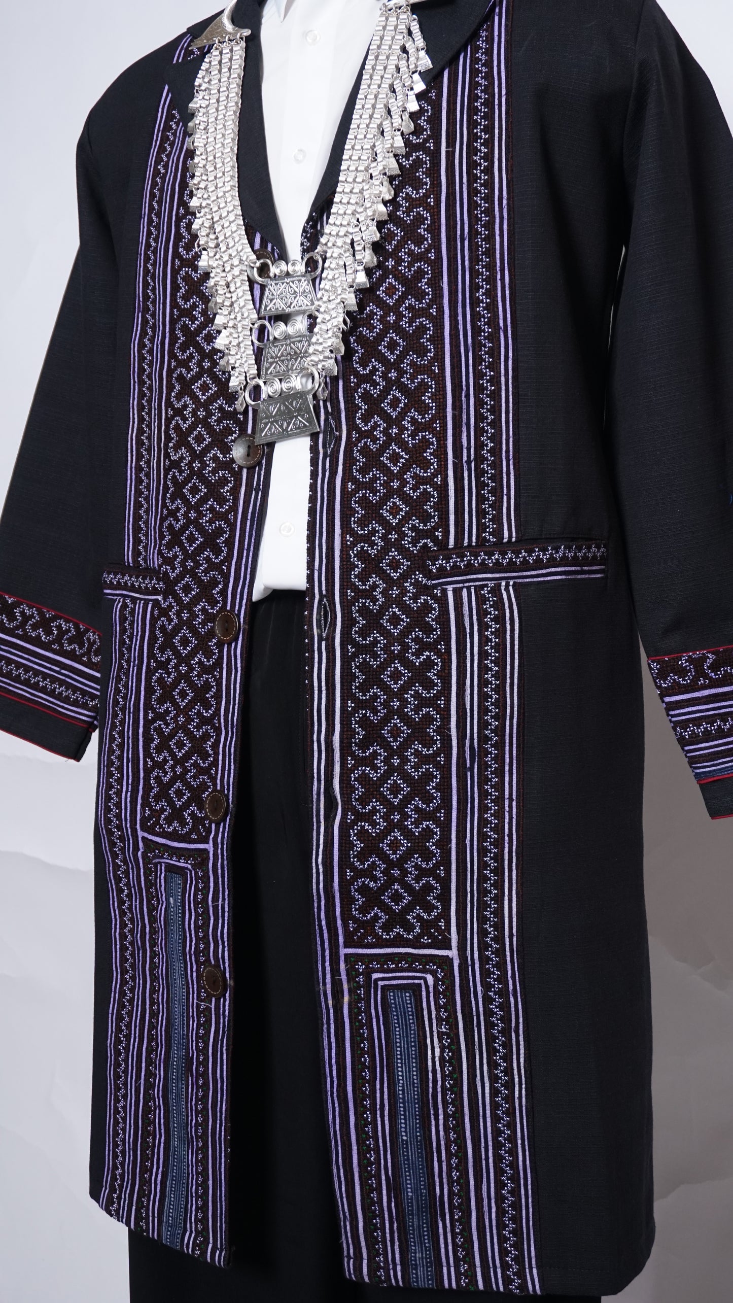 Hill Tribe Long Coat (44")
