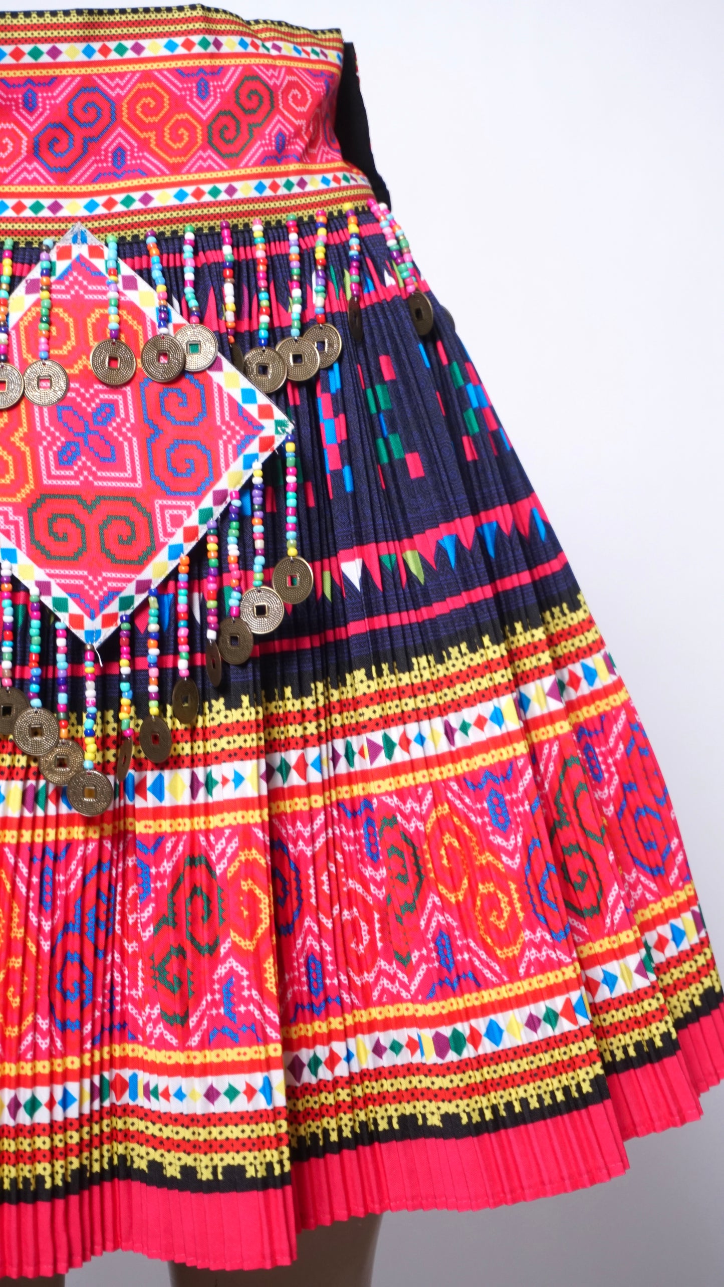 Printed Skirt Pink