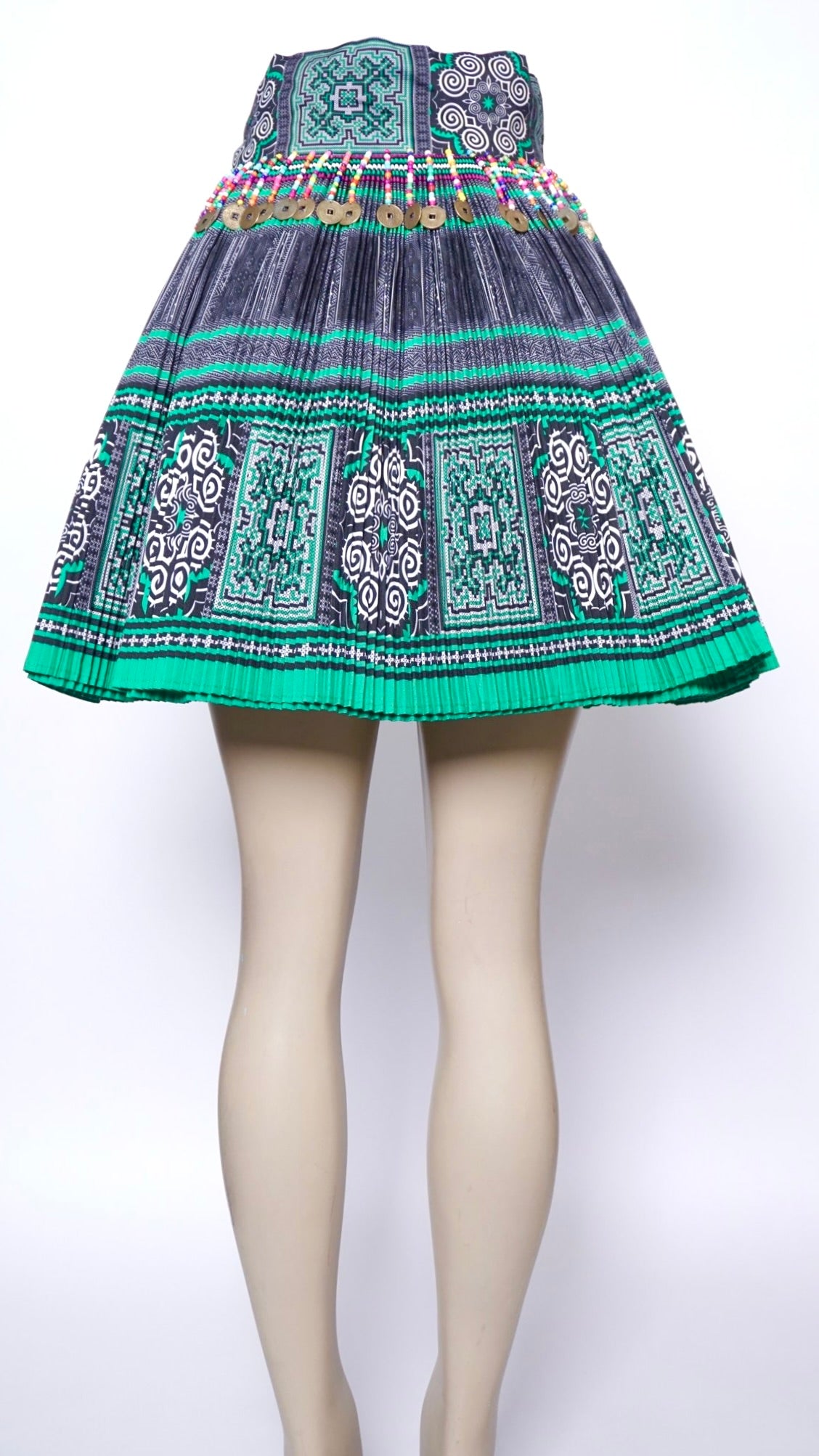 Printed Skirt Green