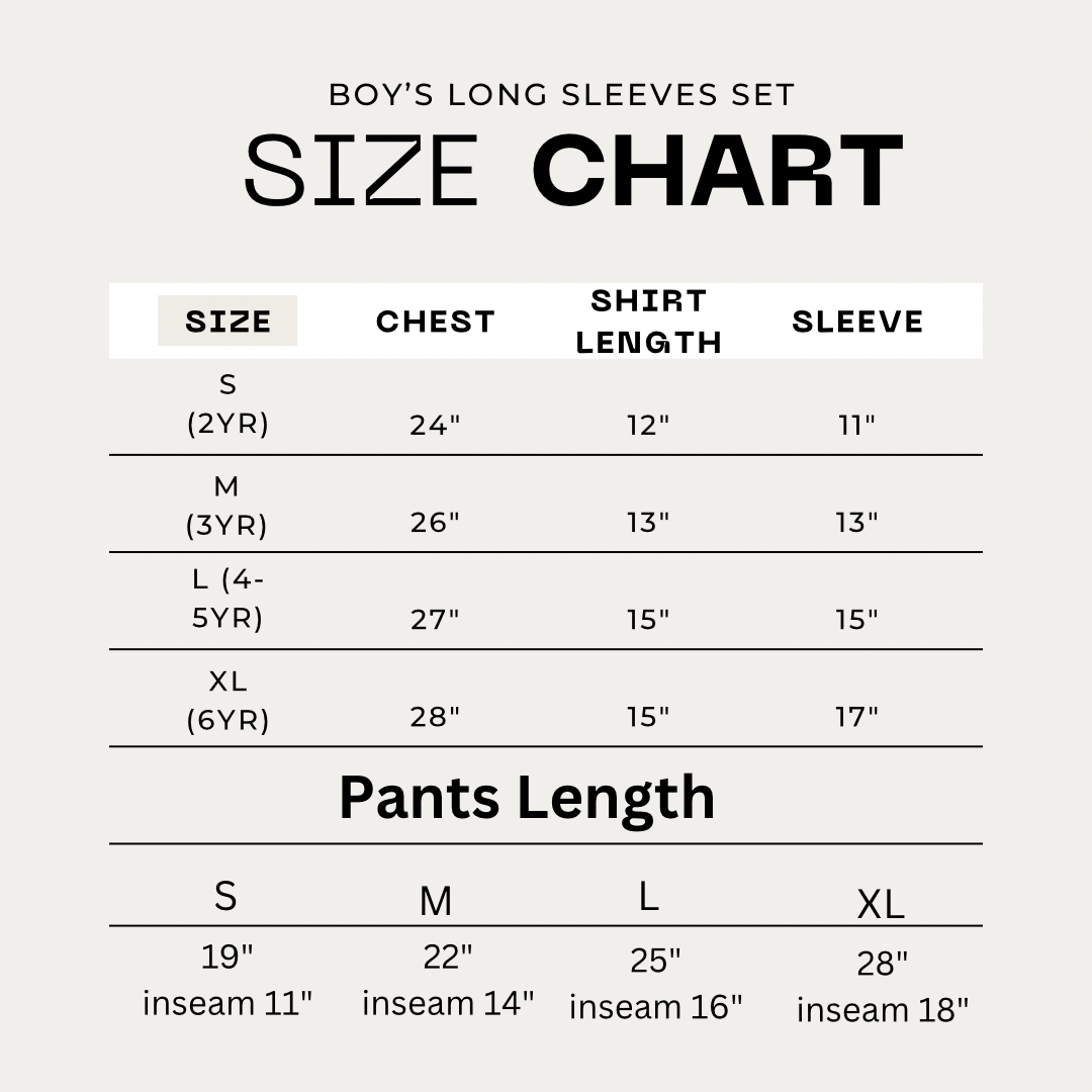 Long Sleeves Green Set (28")